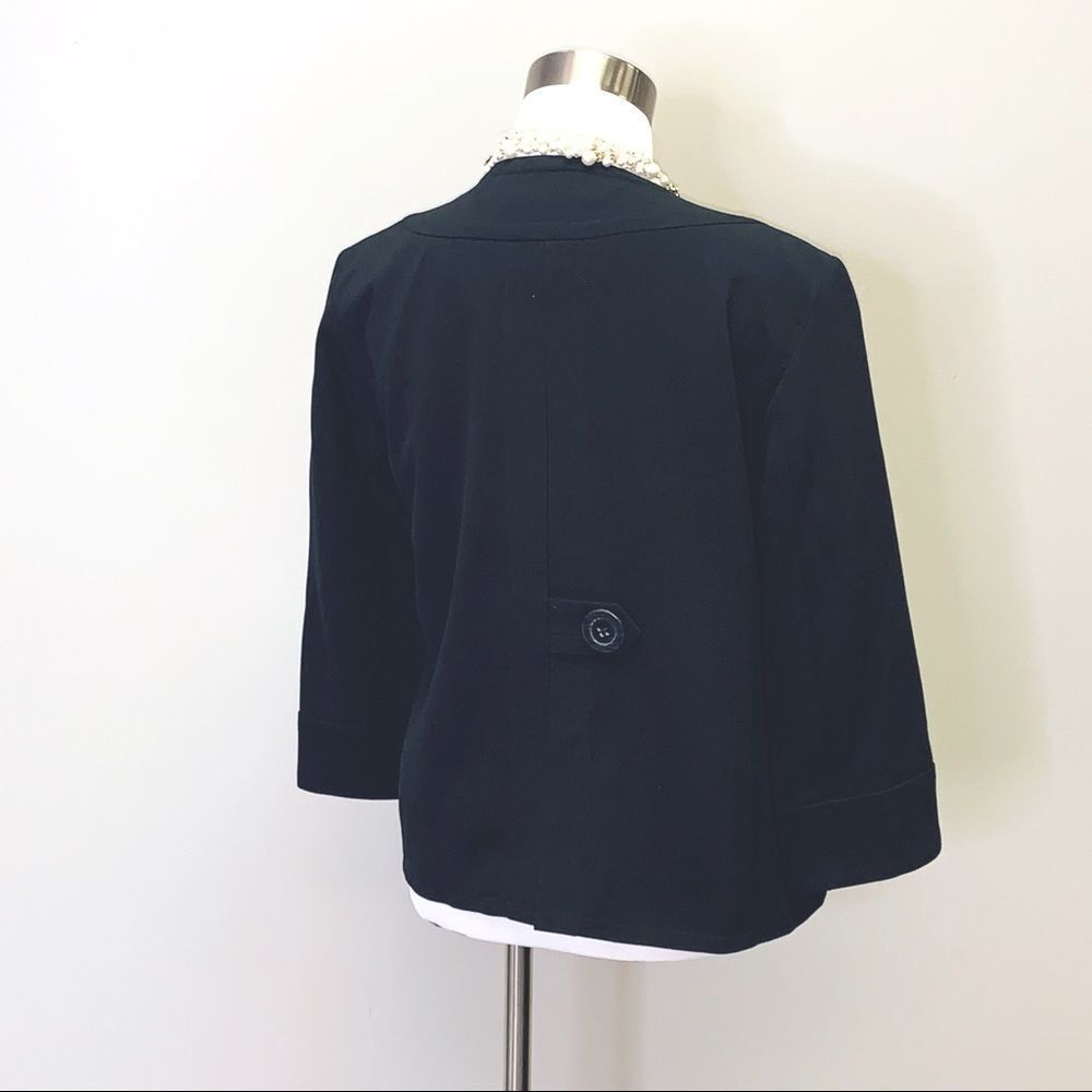 Larry Levine crop swing coat - Picture 3 of 5